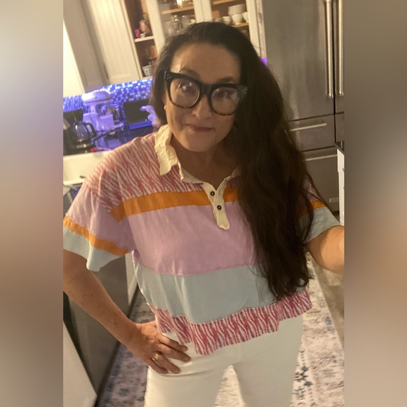 NWOT Free People • We The Free • Bella Polo XL - Picture 4 of 9